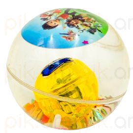 Գնդակ ռետինե 5.5սմ լույսով XZ-4810