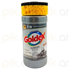 Սպասք լվանալու հեղուկ+սպունգ Goldex Platinum 1լ.