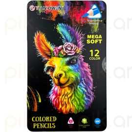 Գունավոր մատիտներ Tianbowen TB-918-12 12 գույն