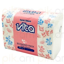 Անձեռոցիկ Zeta 200հատ 2շերտ