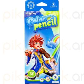 Գունավոր մատիտներ Yalong YL231019-12 12 գույն