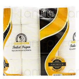 Զուգարանի թուղթ Cleopatra 32 հատ, 3 շերտ 