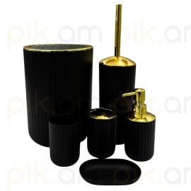 Լոգարանի պարագաների հավաքածու Liao H130506 6 կտոր