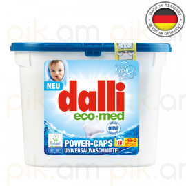 Լվացքի հաբ Dalli eco-med մանկական 18 հատ