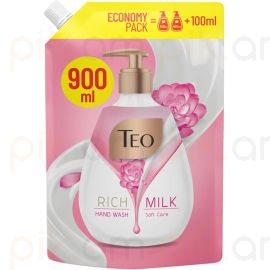 Հեղուկ օճառ Teo Rich MIlk Soft Care 900մլ