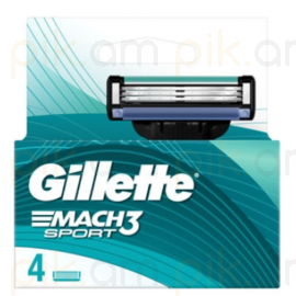 Սափրիչի փոխարինվող սայրեր Gillette Mach3 Sport Ctrx4