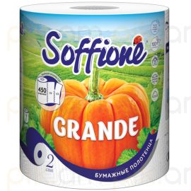
Թղթյա սրբիչ Soffione Grande 2շերտ 1հատ
