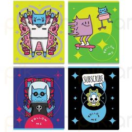 Տետր BG "Подпишись на меня" А5 48 թերթ