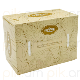 Անձեռոցիկ Papyrus Wood 150 հատ 3 շերտ