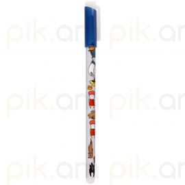 Գրիչ գելային ջնջվող MESHU "Meow" կապույտ (0,5մմ)