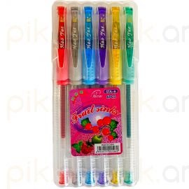 Գրիչ գունավոր STA-6 6 գույն (0,7մմ)