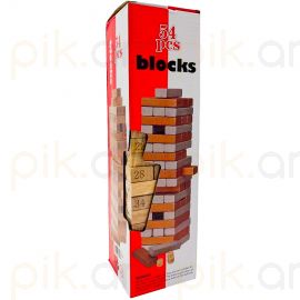 Ջենգա փայտե 54 կտոր XZ-305