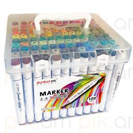 Նկարչական մարկերների հավաքածու Zuixua 120 գույն