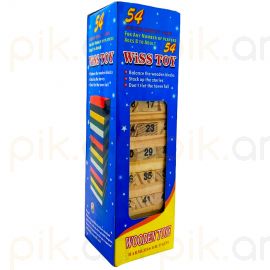 Ջենգա փայտե 54 կտոր XZ-306