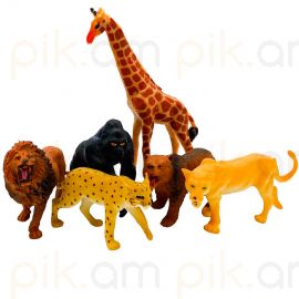 Կենդանիների հավաքածու 6 հատ