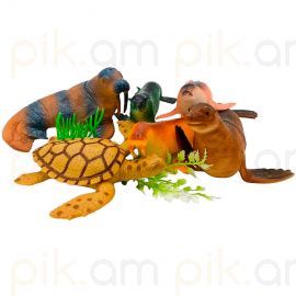 Կենդանիների հավաքածու ծովային 6 հատ