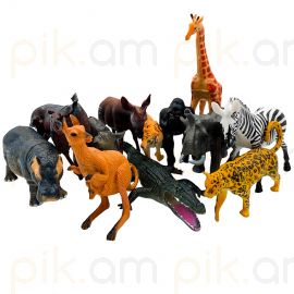 Կենդանիների հավաքածու 12 հատ