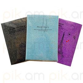 Նոթատետր փայլուն կազմով A7 XZ-291 136*95մմ