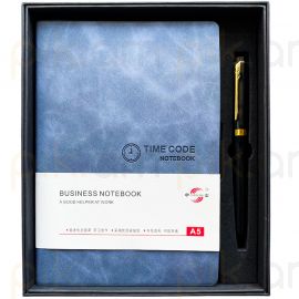 Նոթատետր գրիչով կաշվե կազմով A5 XZ-299 141*207մմ