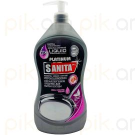 Սպասք, լվանալու, հեղուկ, Sanita, Platinum, 1000մլ, spasq, lvanalu, hexuk, посуды