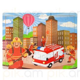 Զարգացնող խաղ Փազլ 60 կտոր XZ-52