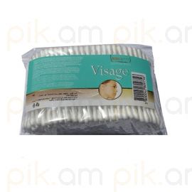 Բամբակյա փայտիկներ Visage զիպ-փականով 300 հատ