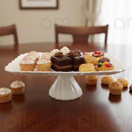 Մրգաման Կերամիկական Սպիտակ Ուղղանկյուն 33,75սմ XZ-6488