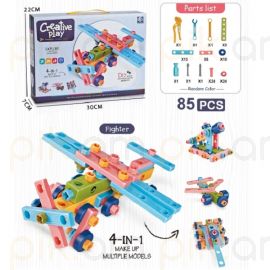 Կոնստրուկտոր պլաստմասե 4in1 Creative play YF805-1