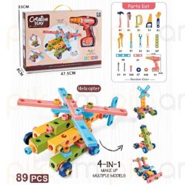 Կոնստրուկտոր պլաստմասե 4in1 Creative play YF806-1