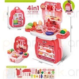 Խաղալիք ճամպրուկ խոհանոցային հավաքածու 31 կտոր YF808-2