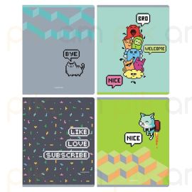 Տետր BG "Pixel" А5 48 թերթ