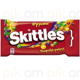 Կոնֆետ Skittles մրգային 38գ