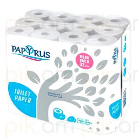 
Զուգարանի թուղթ Papyrus Mega Pack 32 հատ, 3 շերտ 
